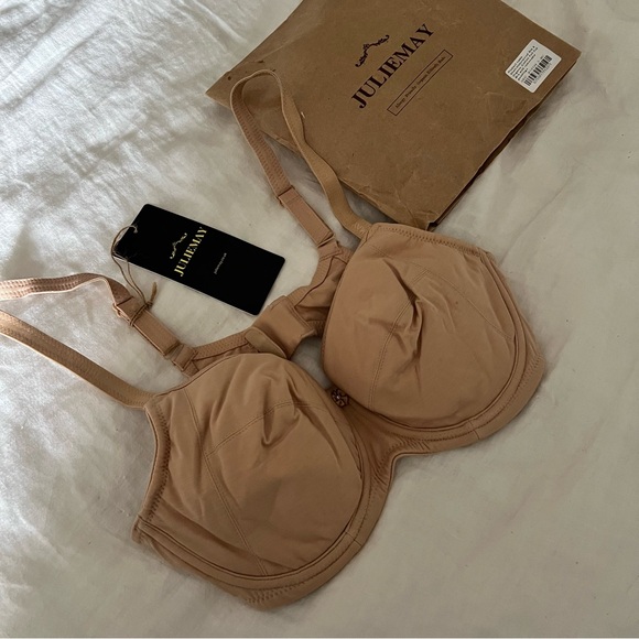 JulieMay shell underwired silk organic cotton bra - Picture 4 of 5